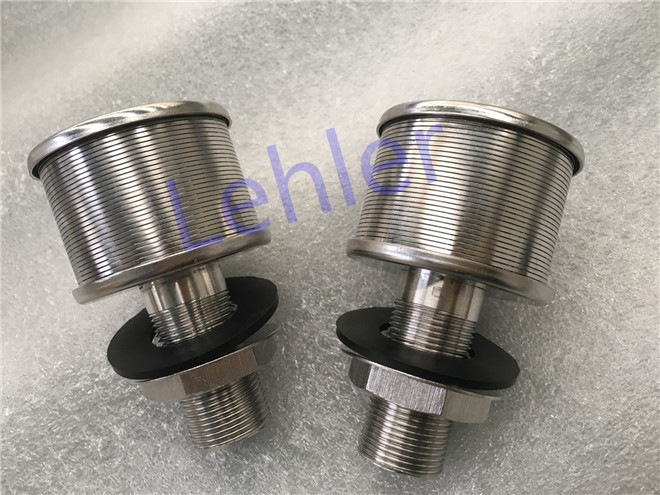 LH52 Stainless Steel Filter Nozzles Larger Slot Opening Area Long Lifespan
