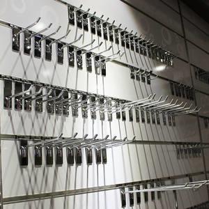 China Shop Display Hanging Hook Clip Retail Wall Hangers 6mm Wire wholesale