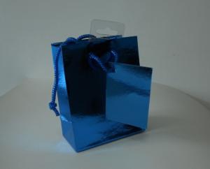 China holographic paper bag for shopping mini and cute paper gift bag wholesale