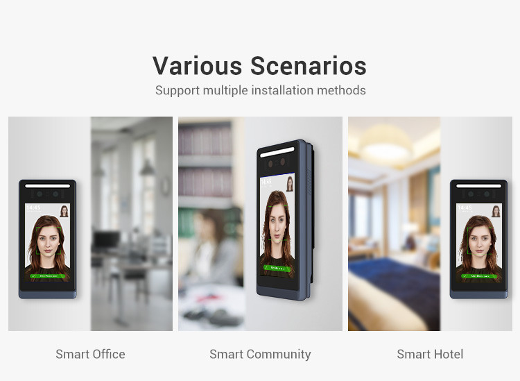 1.2GHz OEM SDK Face Recognition Access Control LINUX 5inch Multi Language
