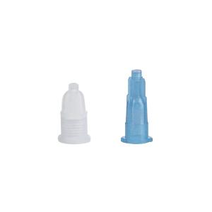 China Puncture 18G 19G 20G Needle Seat Syringe Accessories White Blue Pink wholesale