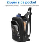 New camouflage trend fashionable one shoulder sling bag outdoor waterproof men's
