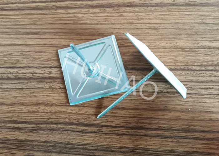 90mm Galvanized Seel Rock Wool Insulaion Pins For HVAC System