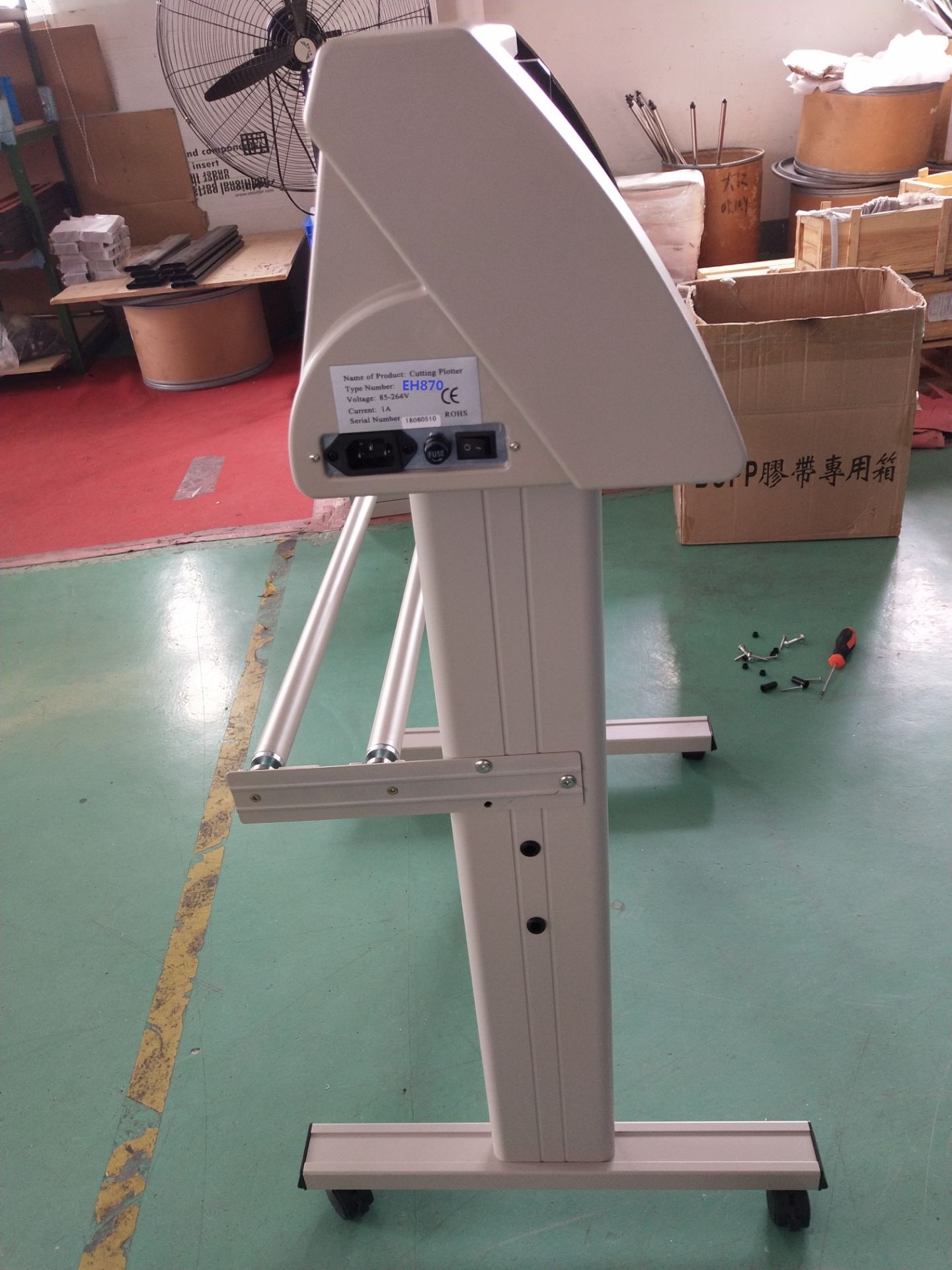 High Precision Vinyl Letter Cutting Machine 1mm Thickness Carbide Blade Cutter