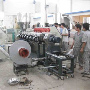 Shenzhen HYPET PVC Pelletizing Line With Twin Conic Extruder / PVC Granules