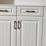 White Entrance Door Family Room Storage Cabinets Minimalist Storage Cabinet