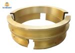 High Precision Bronze Split Bushing Flange Half Bearing With Different