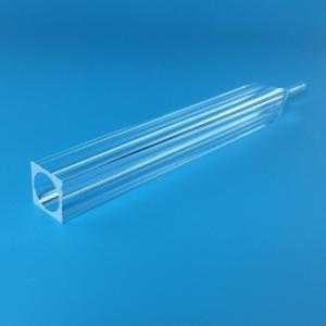 China High Precision Quartz Capillary Tube Outer Square Inner Circle wholesale