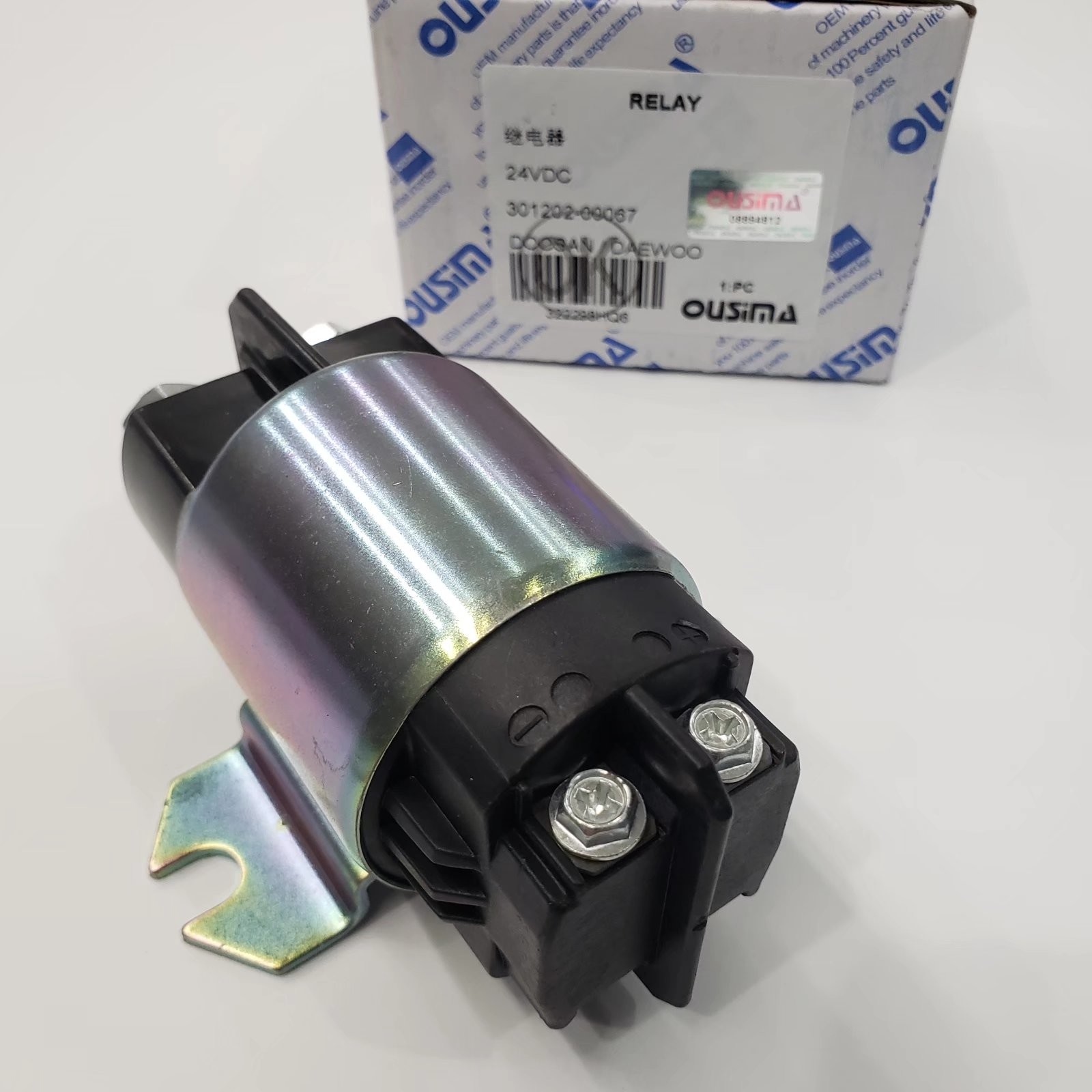 301202-00067 24v Battery Relay , DOOSAN 24 Volt Dc Timer Relay