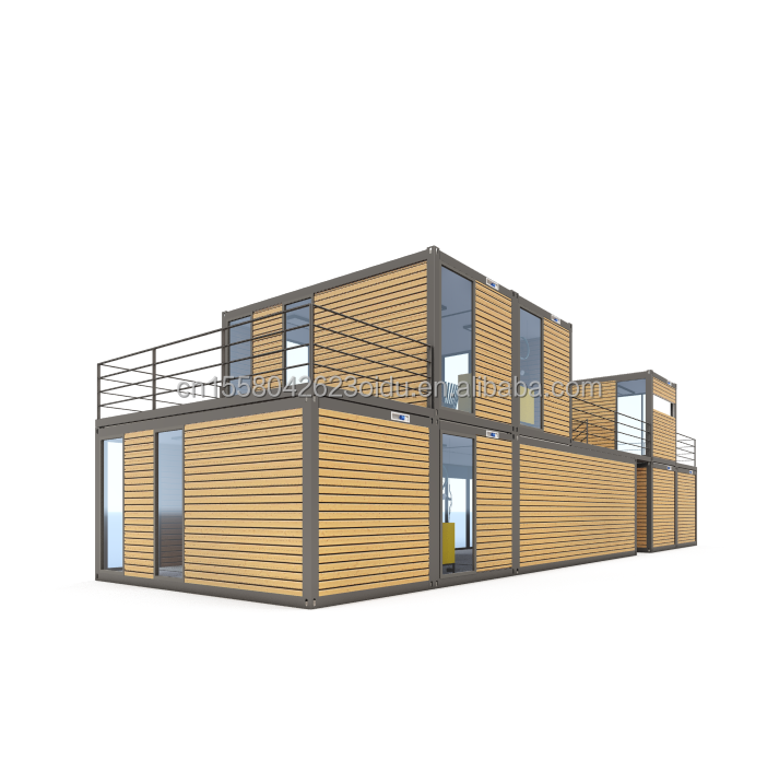 Modern Design 20ft or 40ft Food Bar Cafe Supermarket Store Container Store Customizable Flat Package Prefabricated House