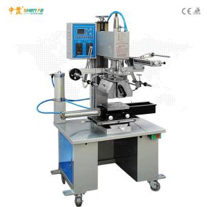 China Glass Bottle Semi Automatic Foil Hot Stamping Machine 15pcs/min wholesale