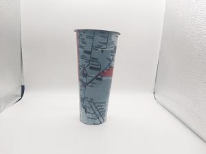 China Promotional Food Grade plastic cups 350ml / 500ml / 700ml Capacity wholesale