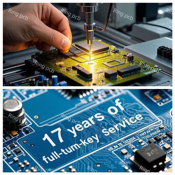 Customized circuit board surface mount industrial test control pcba circuit board smt surface mount processing