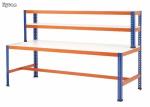 Powder Coated Light Duty Racking Steel Shelf Panel Customized Dimension