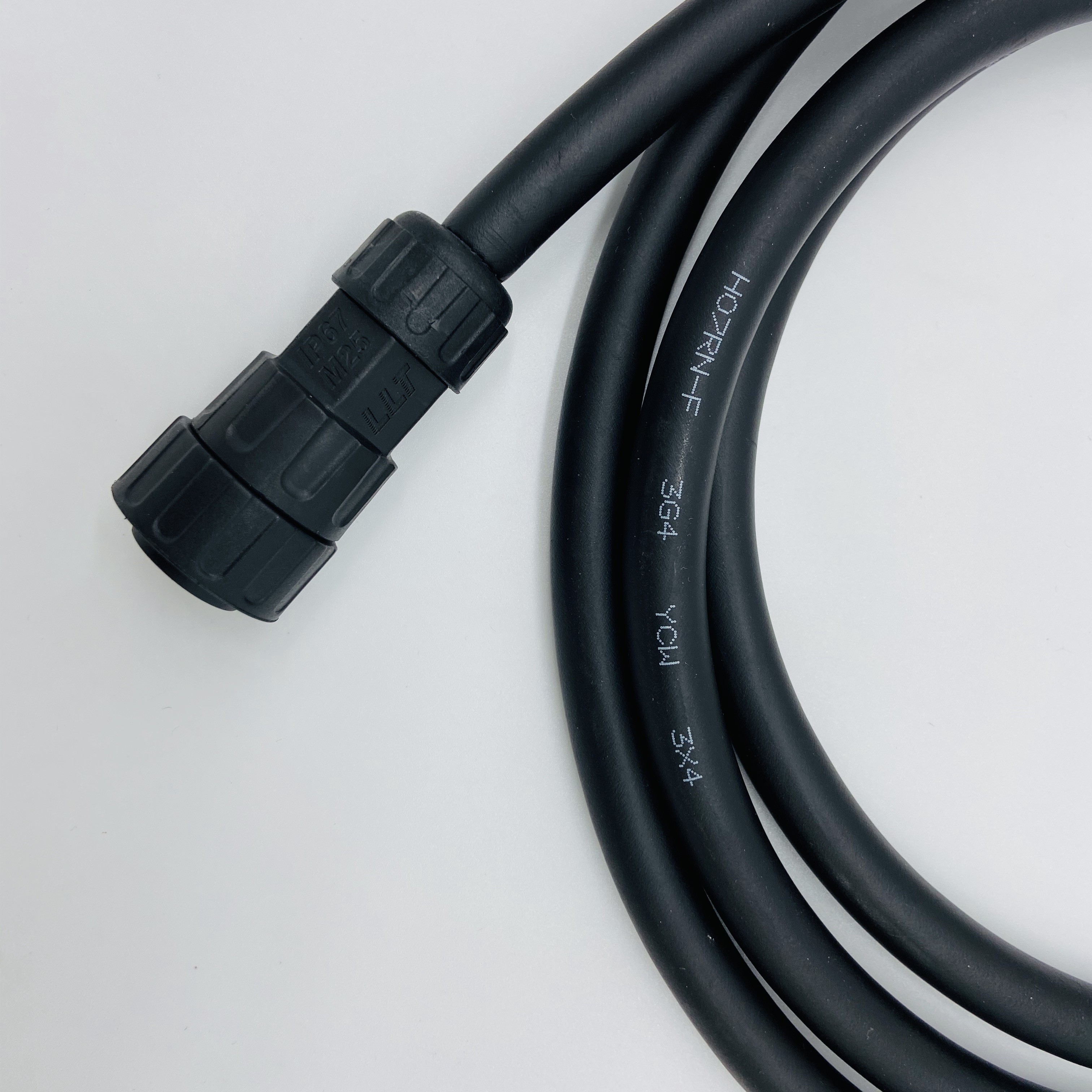 4mm2 XLPE Solar Ac Cable Black 3m Pure Copper Solar Cable Wire