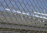 Chain Link Fence with Pedestrian Gates For Powder Stations