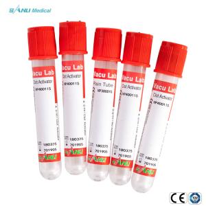 China Medical No Additive Plain Tubes blood collection Specimen wholesale