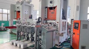 China High Capacity Aluminium Foil Container Making Machine 12000PCS/Hour 26KW wholesale