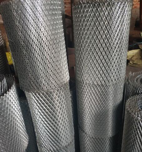Honeycomb Flattened 11.15kg/M2 Weight Expanded Metal Mesh 4x8