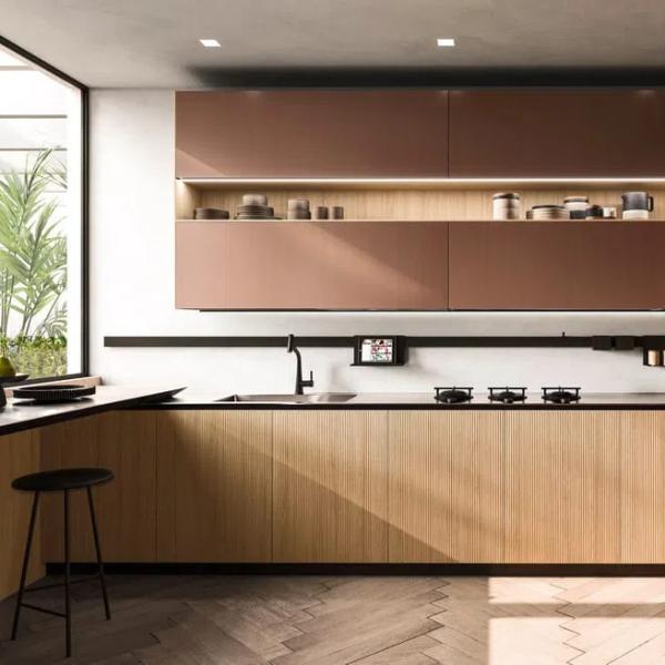 Modern Modular Kitchen Cabinets European Style Custom Lacquer Kitchen Cabinets