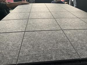 China Sound Blocking 3D Acoustic Wall Panels 100% Polyester Fiber wholesale