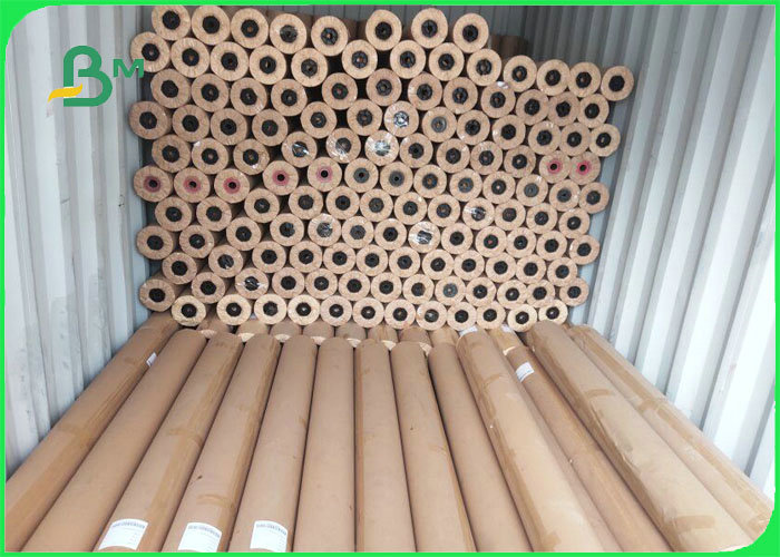 45gsm 60gsm 70gsm 62inch 65inch White CAD Plotter Paper Roll For Garment