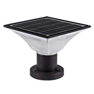 China Aluminum Outdoor Column Lamp Gate Villa Garden Fence Cap Light Solar Powered wholesale