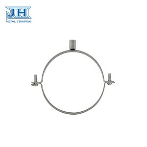 China Galvanized Steel Pipe Clamps Assembly Parts Of Air Ventilation System wholesale