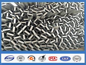 China 13kv 15kv 69kv Philippines Octagonal Galvanized Metal Steel Pole wholesale