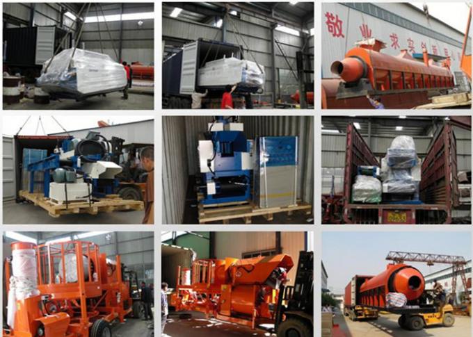 Double Shaft 55KW 10m3/H Wood Sawdust Machine 3