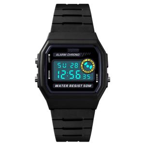 China New Promotion Watch EL Light Cheap Watch Digital Plastic Watch 1413 wholesale