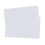 White Glossy 0.38mm Thickness PVC ID Card