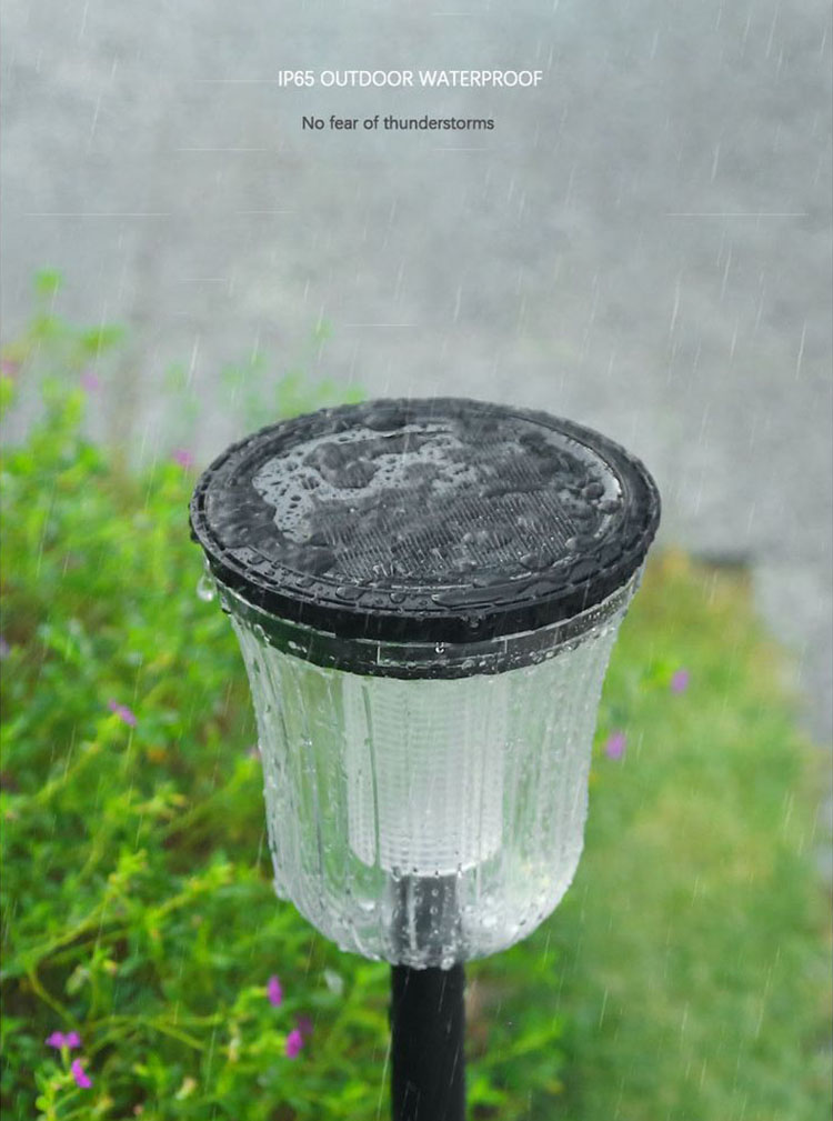 50000 Hour Working Lifetime Solar Powered LED Landscape Light for Garden Decoration