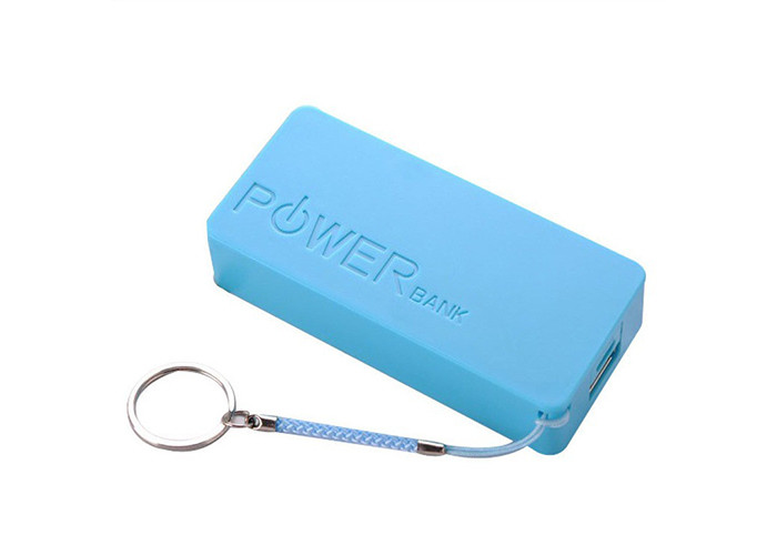 5200 Milliampere Two Section Abs Power Bank , Plastic Small Mobile Charger