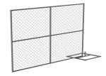 temporary chain link fence panels for sale