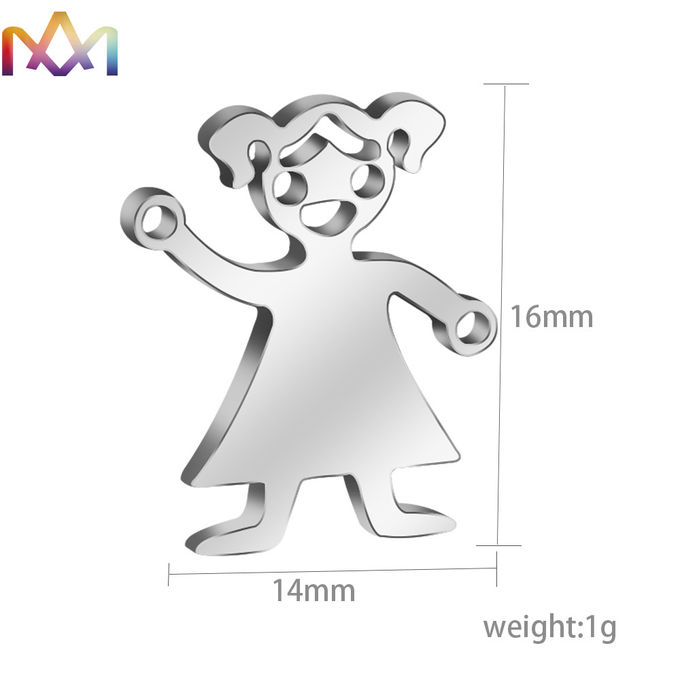anti rust Plating OEM Meaningful Engravable Boy Girl Pendant