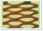 Black Steel Expanded Metal Sheets Diamond Mesh For Highway / Residence