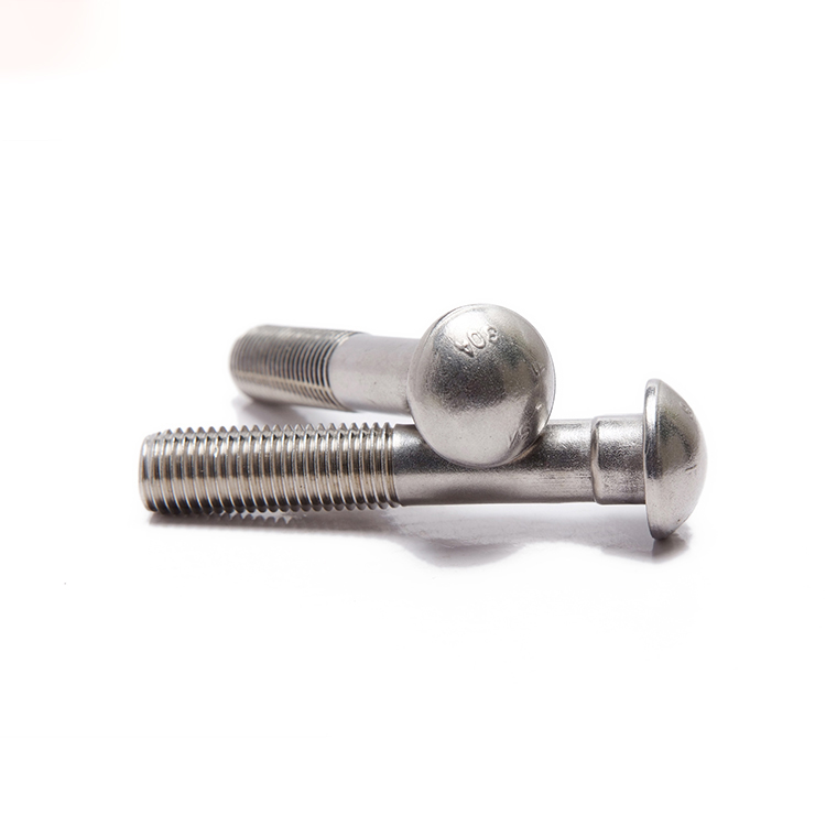 Round Head Elliptic Neck Rail Fish Bolt Railway Oval Neck Track Bolt