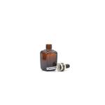 Square glass dropper bottles bottle with 15ml 30ml pump