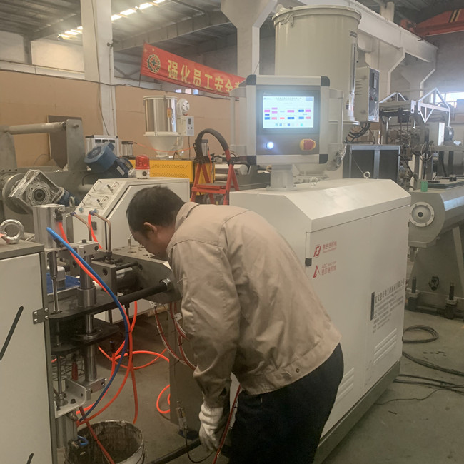 10kg/H Output plastic POM Bar Extrusion Production Line