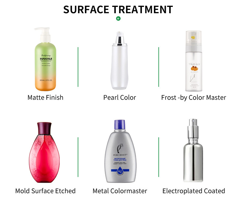 Pearl White 200ml Lotion Pump Bottle For Personal Care Liquid