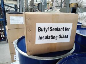 China Insulating Glass Primary Sealing Butyl Sealant 6 / 4 / 2Kgs / Block wholesale