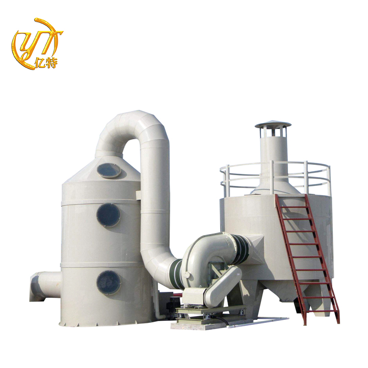 Pump Power 1.5 Kw Chemical Spray Absorption Tower for Customizable Liquid Extraction