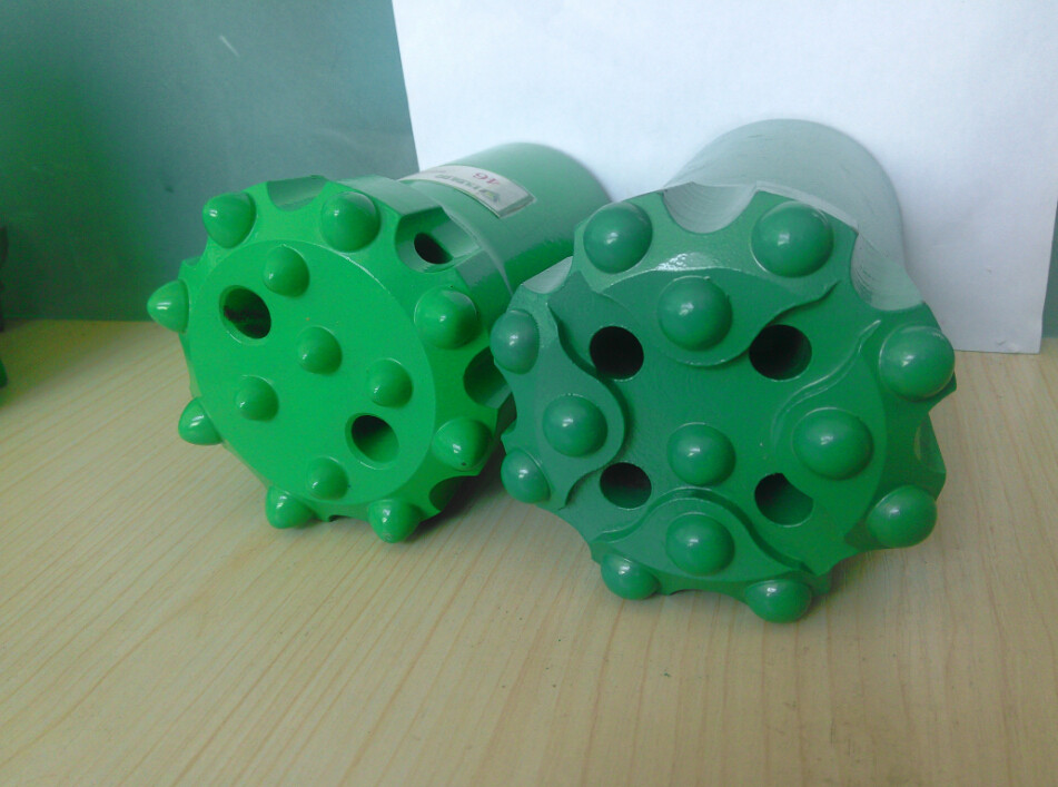 Rock Drilling Tools 3 - 4" R38 Button Drill Bit For Small Hole Drilling