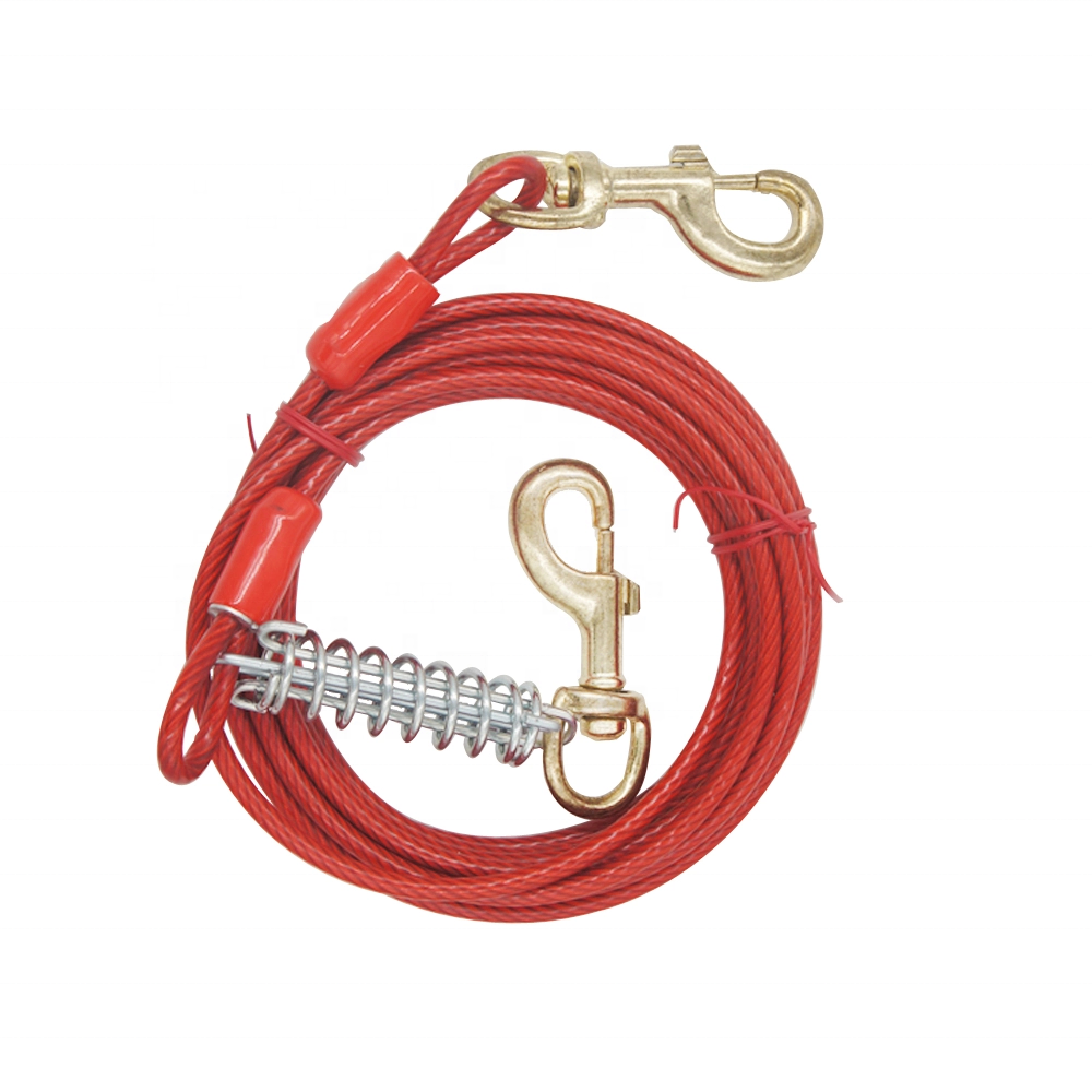 Resistance Plastic Covered Steel Cable PVC Coated Galvanized Steel Wire Rope