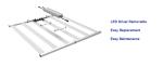 720W Smart Led Grow Light Bulb Industrial Led Grow Light For Veg And Flower
