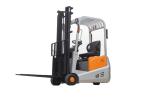 Counterbalance 3 Wheel Electric Forklift Truck Hydraulic Driving