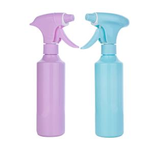 China 375ml Durable Trigger Sprayer Bottles In Blue Pink Body Spray Purple Bottle wholesale