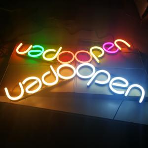 China Outdoor Flexible Waterproof RGB Acrylic Sign Flex LED Neon Sign Custom Signs Letter Advertising wholesale