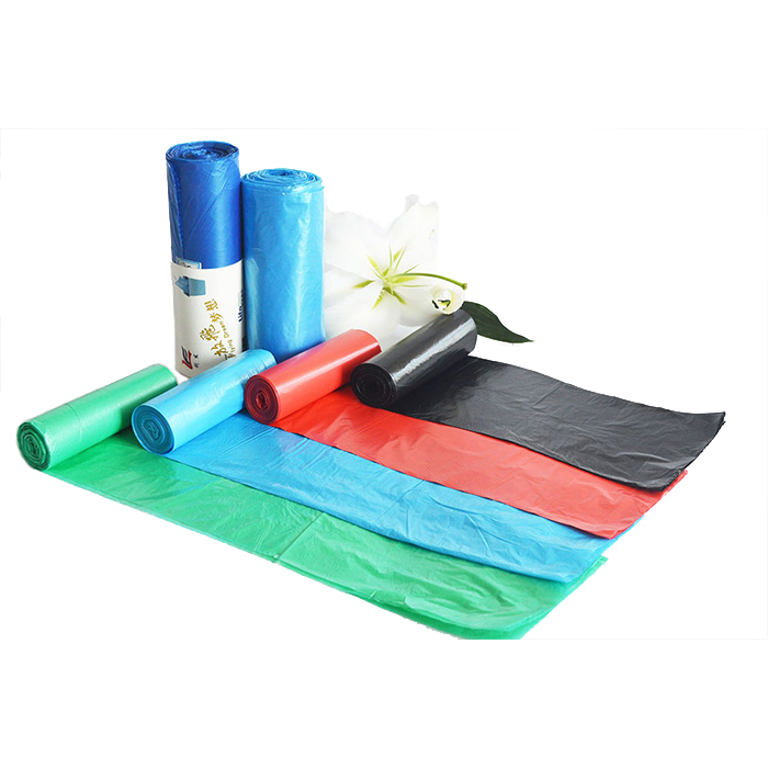 Custom Order Accepted HDPE/LDPE/LLDPE Kitchen Garbage Bags with Heavy Duty Drawstring